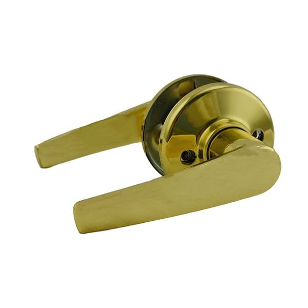 Kwikset Delta Lever Entry Door Lock with New Chassis and 6AL Latch and RCS Strike Satin Chrome Finish 405DL-26D - main